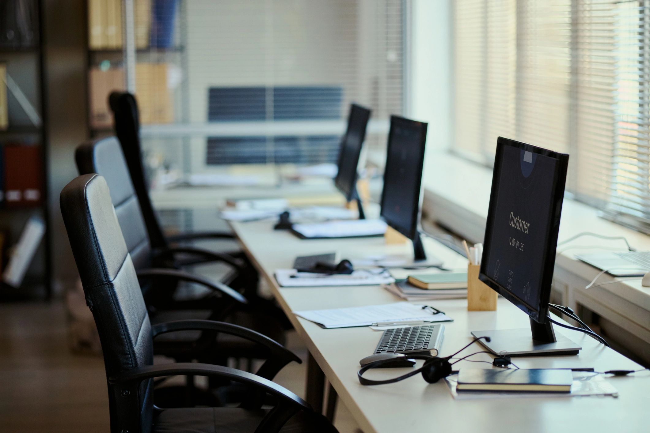 Editorial workstations representing digital news operations